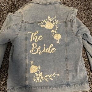 The Bride denim jacket
